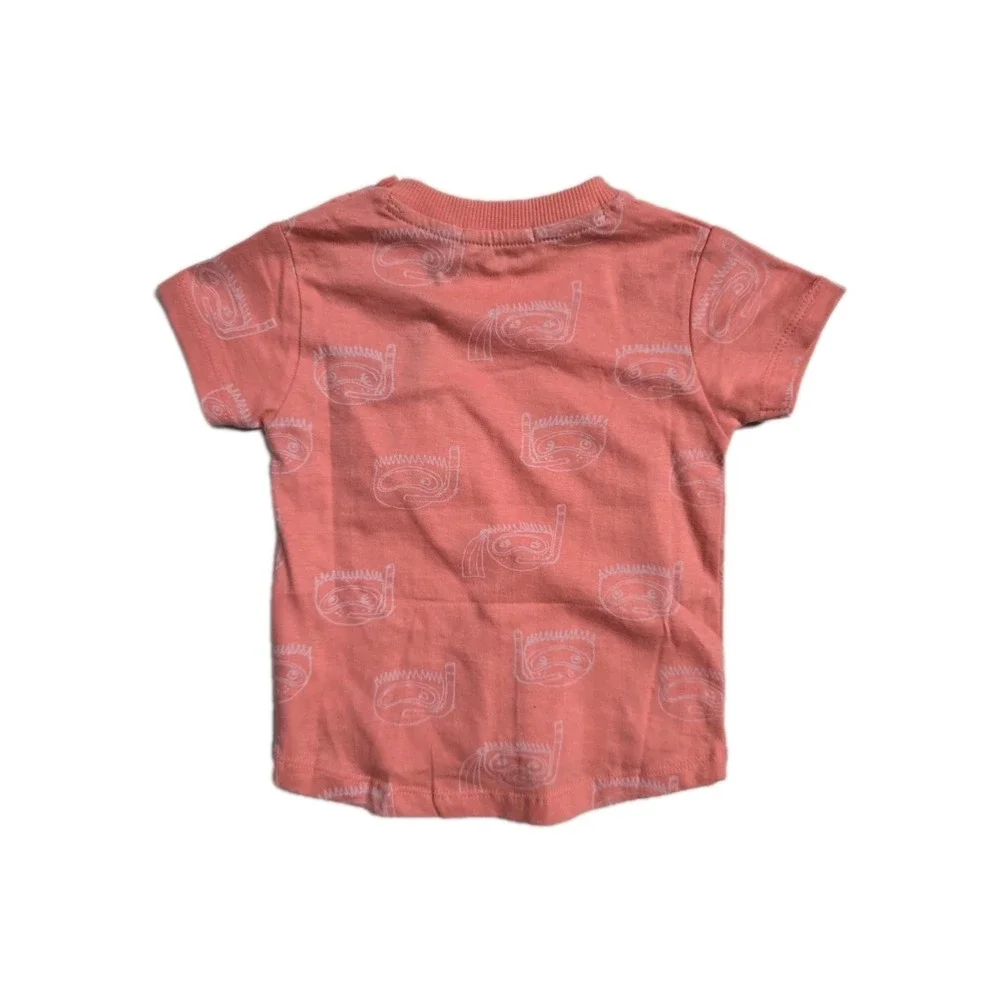 Indikidual‎ Kids Baby Boys  Tshirt  Snorkel 6-12 Months  Organic